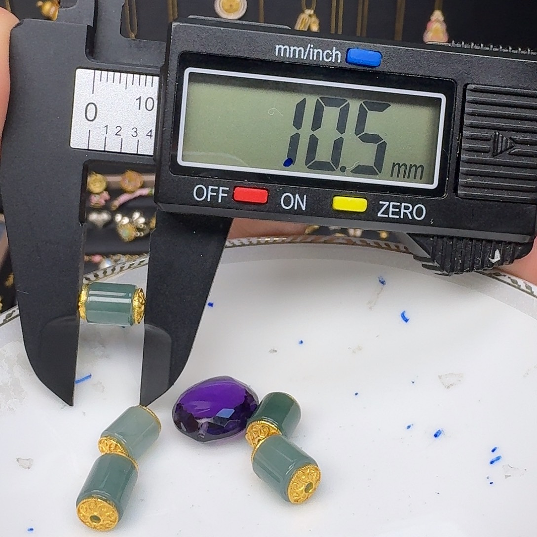 银S925镶嵌紫晶颈饰紫水晶925镶嵌130