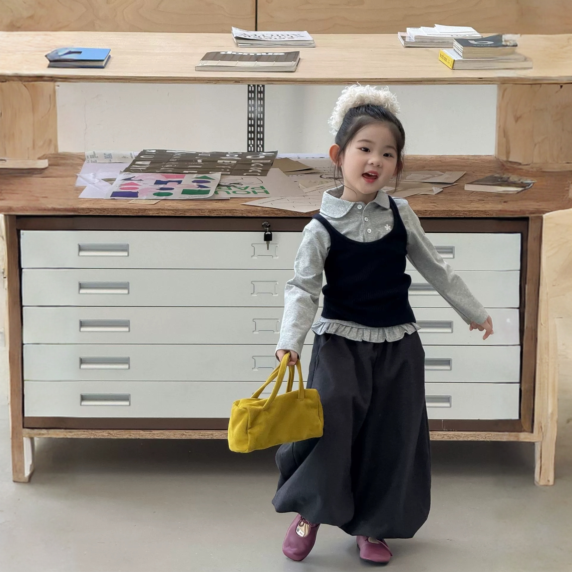 女童秋季套装2025新款女宝宝洋气时髦三件套儿童韩版秋季休闲套装