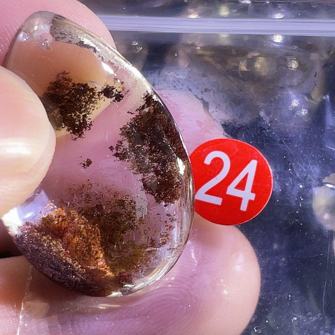 用***7未镶嵌发晶吊坠(赠链)