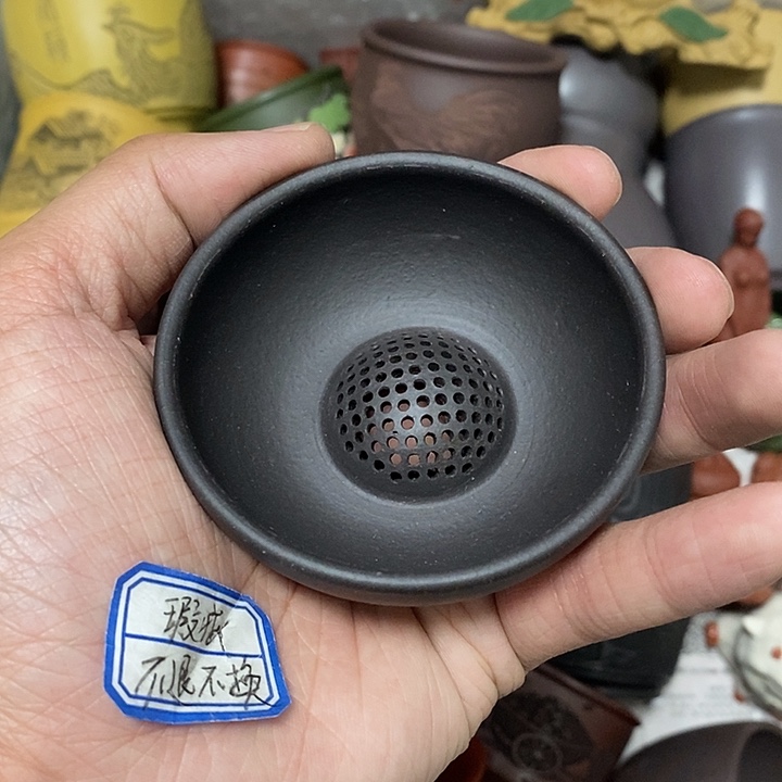 茶杯紫砂瑕疵不退不换