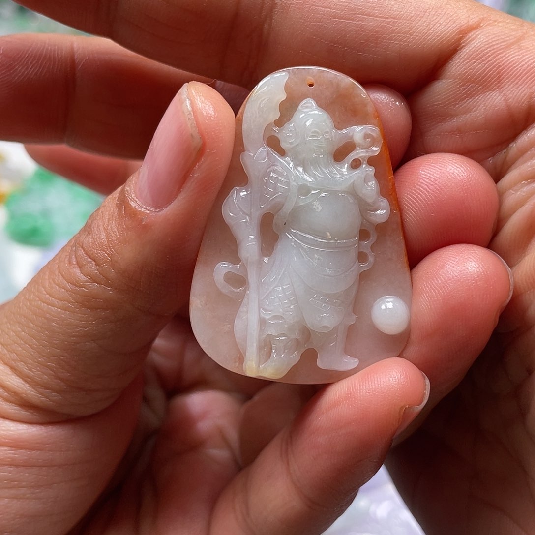 颈饰未镶嵌翡翠翡玉缘翡翠