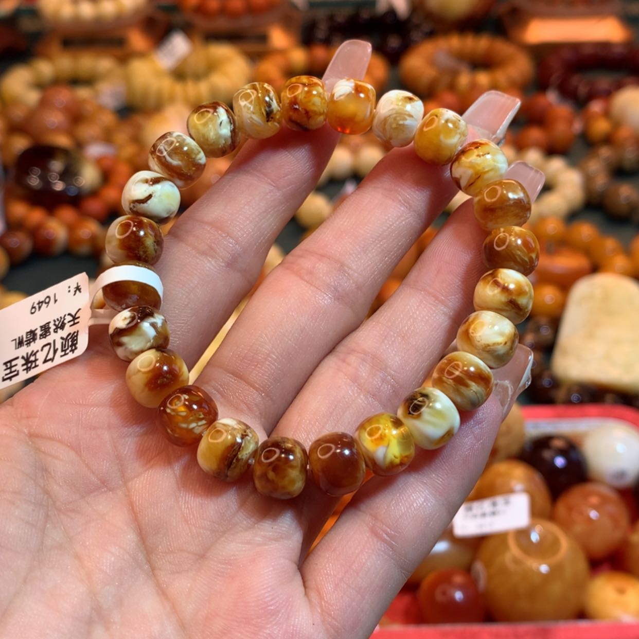 【闪购商品】未镶嵌蜜蜡手串蜜蜡