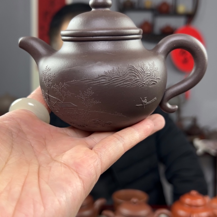 宁***种紫砂茶壶宗国洪紫砂作品