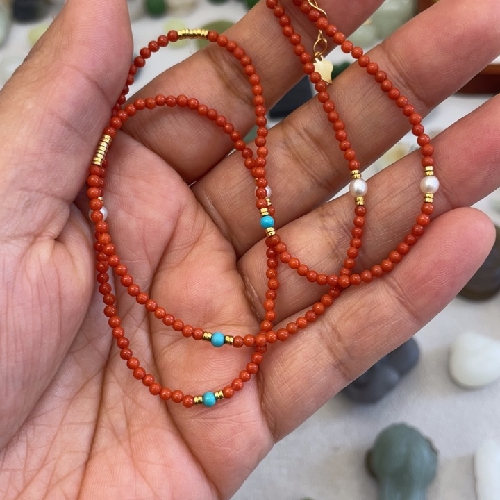 乖***麻南红玛瑙未镶嵌颈饰