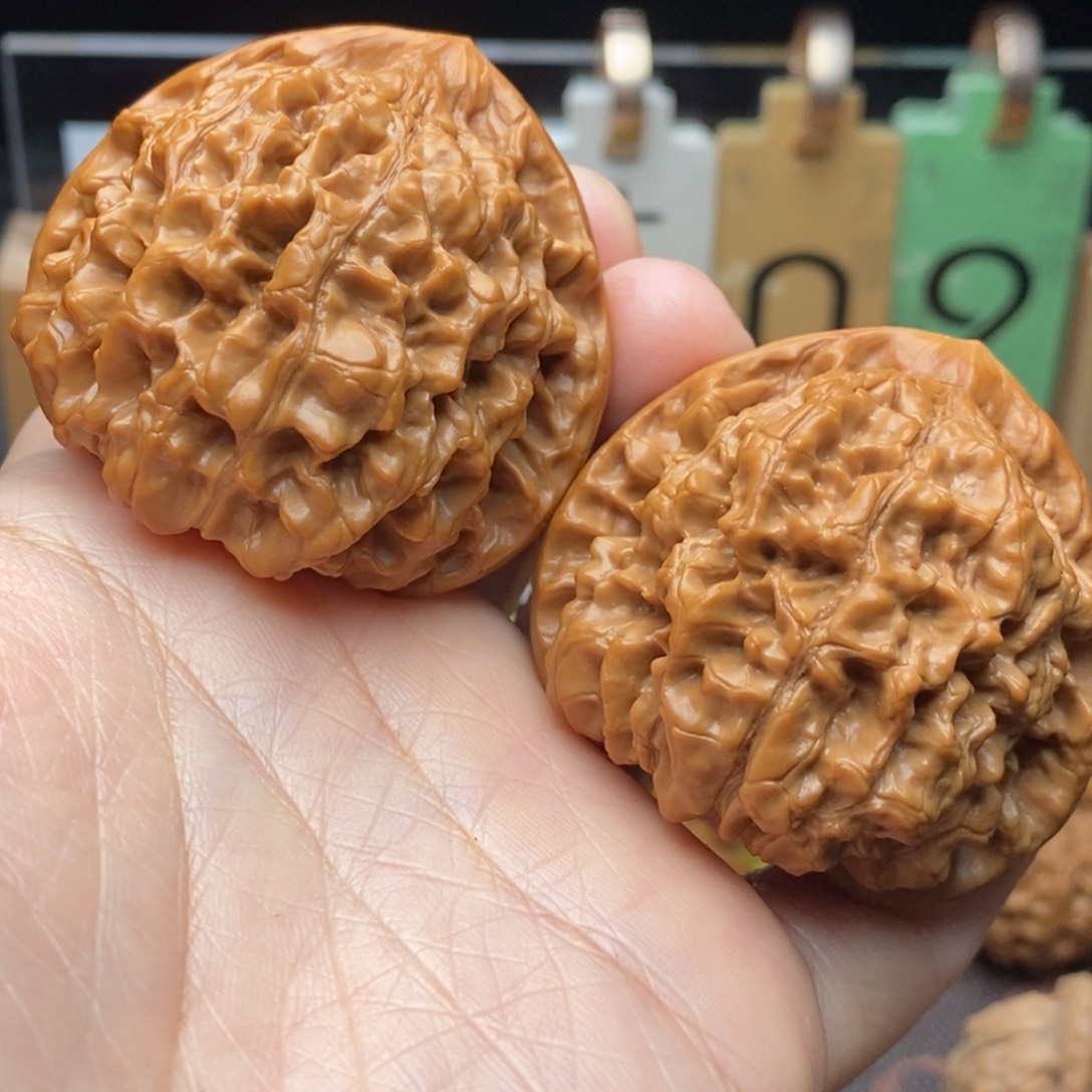 碣***海把件文玩核桃官帽49