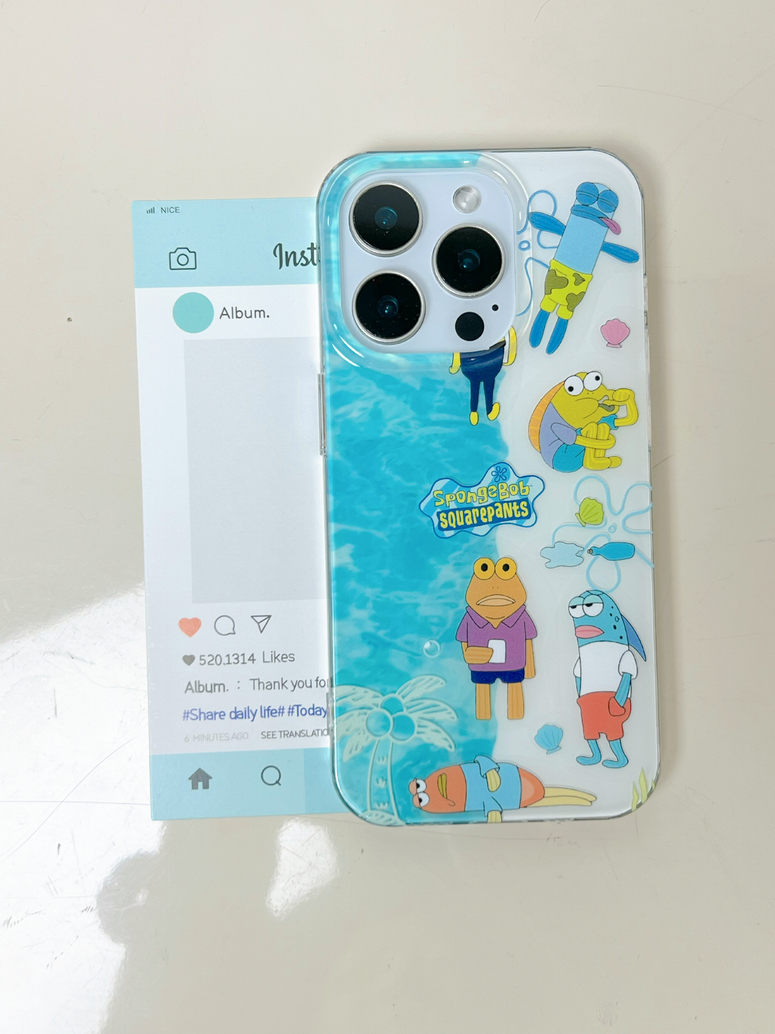 IMD手机壳比奇堡半海丑鱼适用苹果17iPhone16华为小米oppovivo