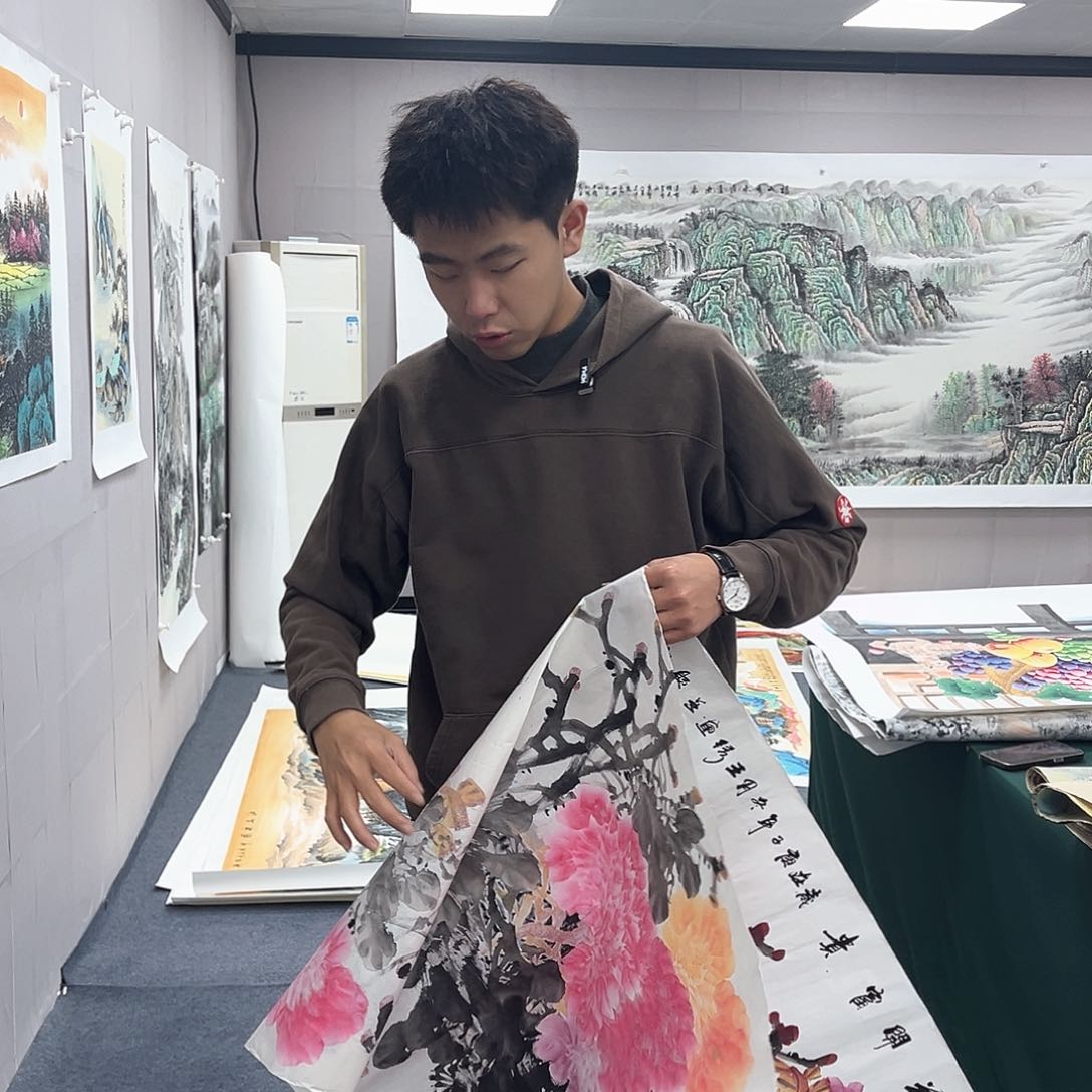 国画宣纸国画作品纯手绘