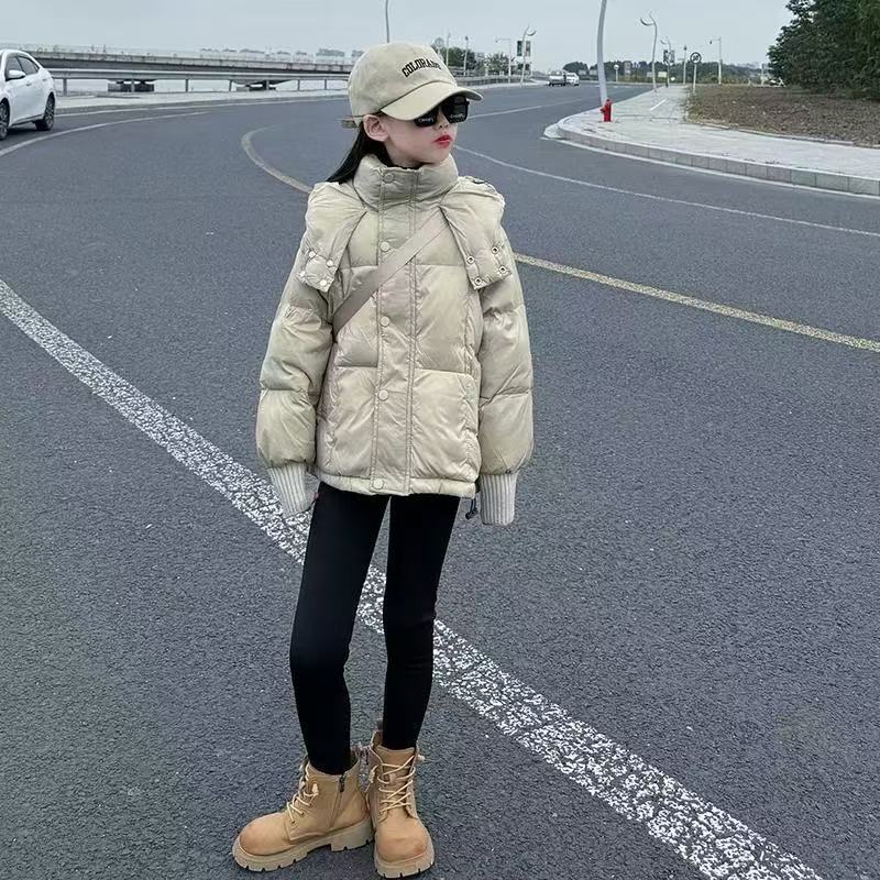 501069《熊不指定什么颜色》韩版儿童休闲百搭时尚保暖洋气羽绒服