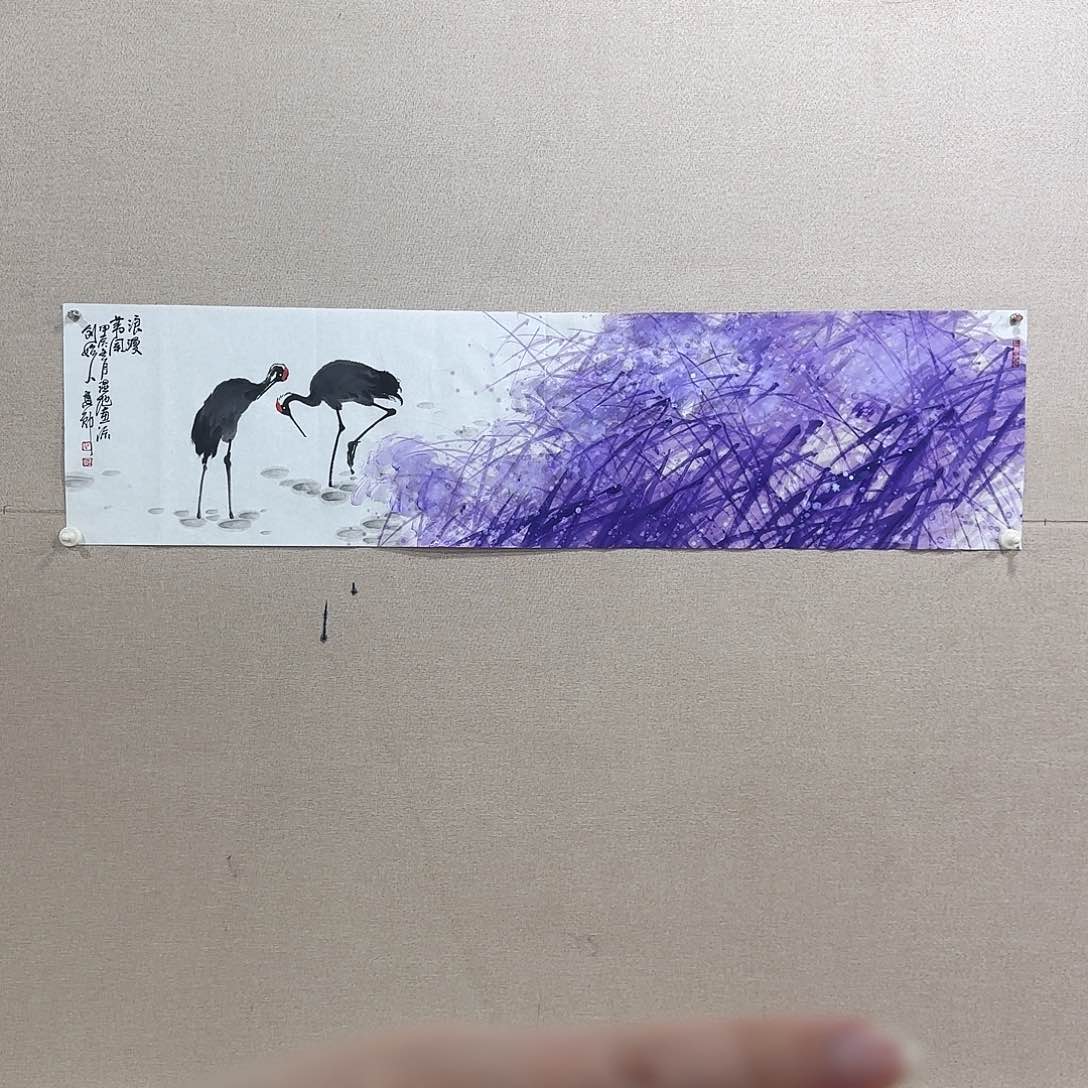 国画石建勋教授作品