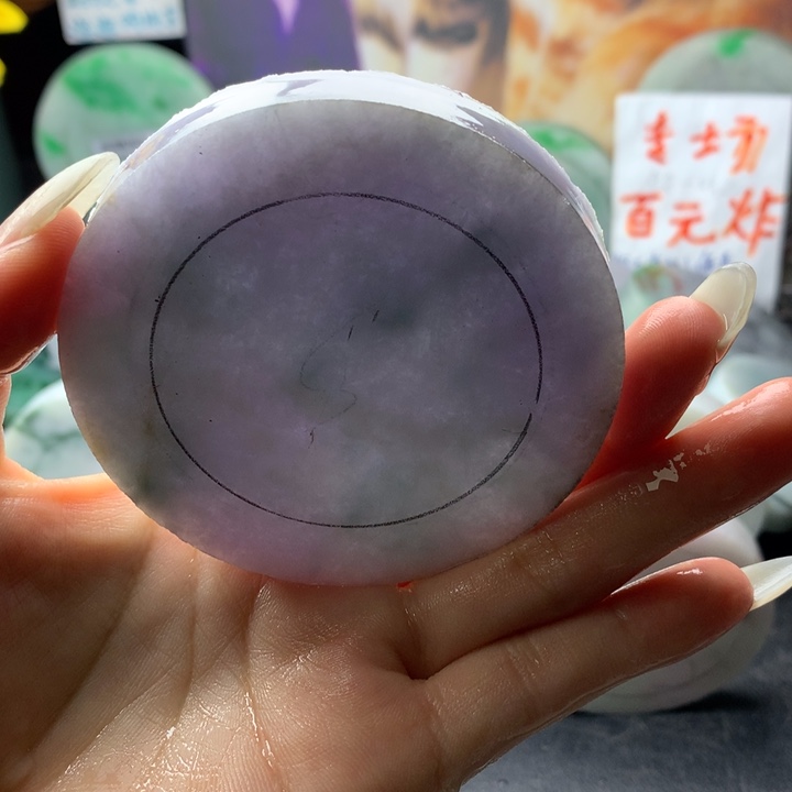 定制翡翠未镶嵌手镯