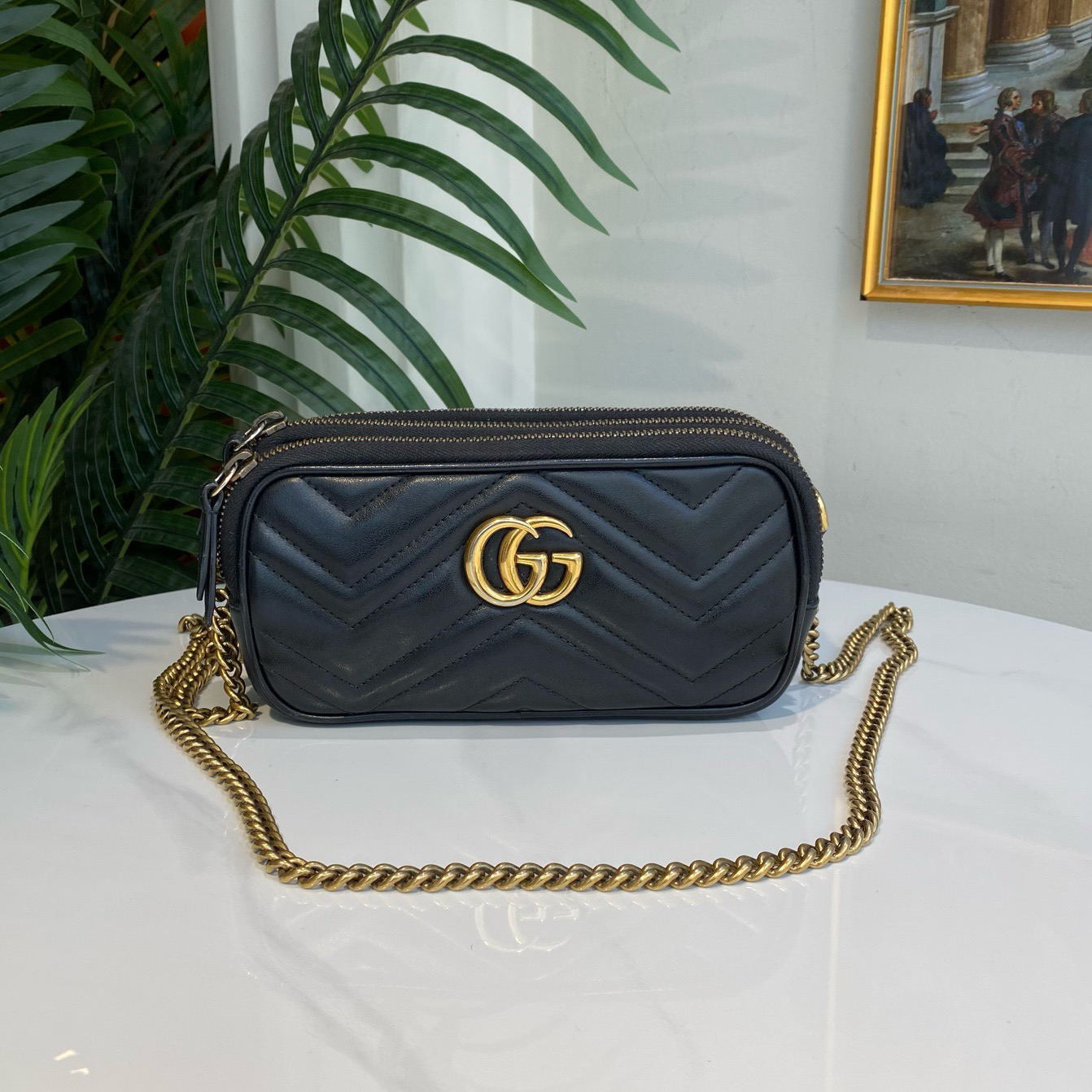 95新 GUCCI/古驰 御古屋/94809/相机斜挎包