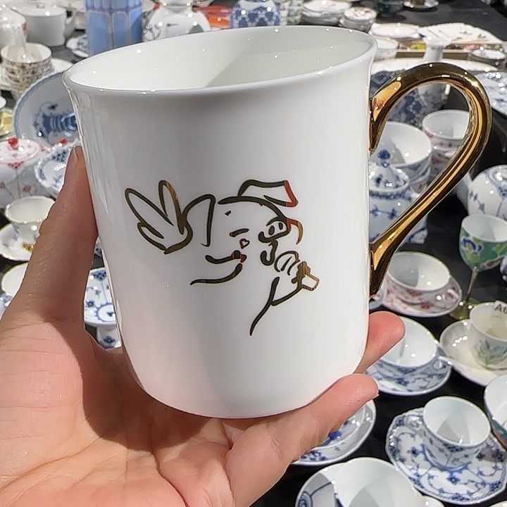 瓷片马克杯马克杯