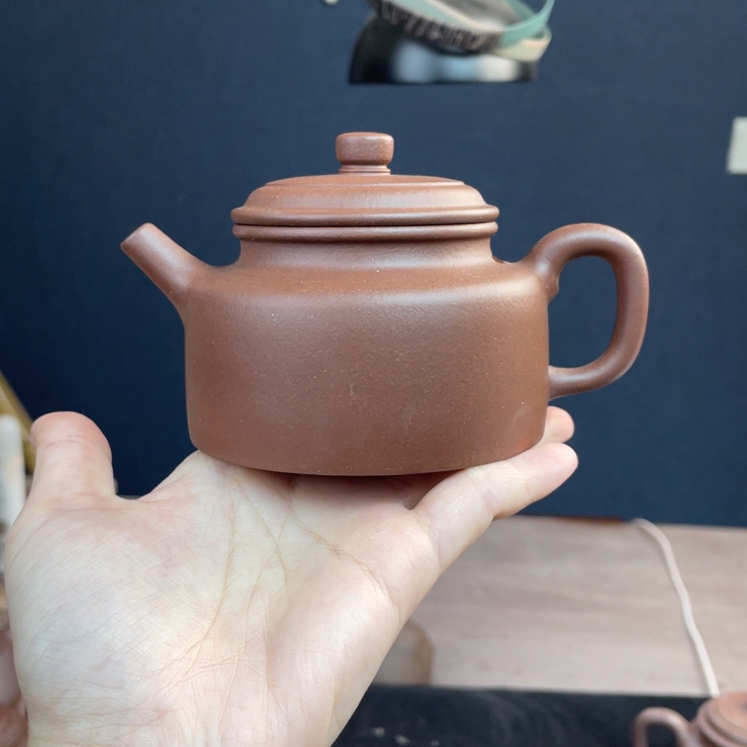 紫砂茶壶全手工底槽清德钟220cc