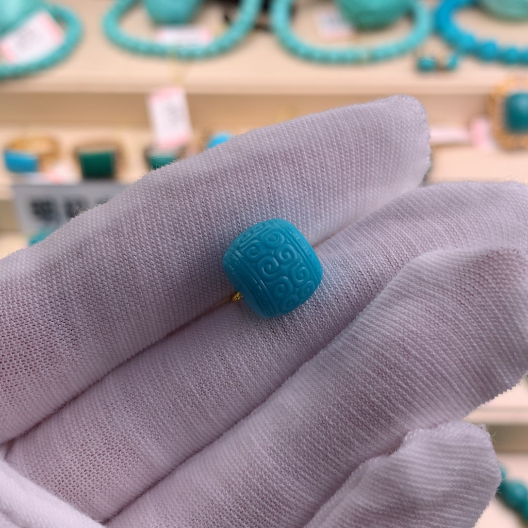 绿松石珠宝奇石未镶嵌11.2-10