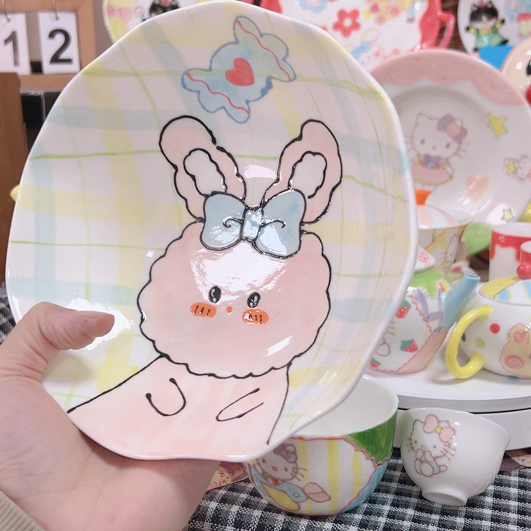 可爱陶瓷高温手作