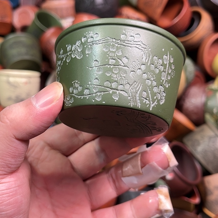 紫砂茶杯全手工紫砂主人杯