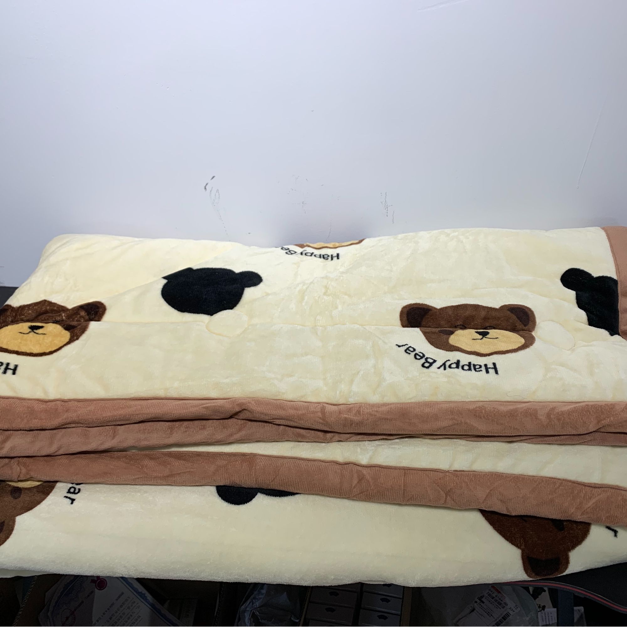 小熊被保暖冬季暖和被子