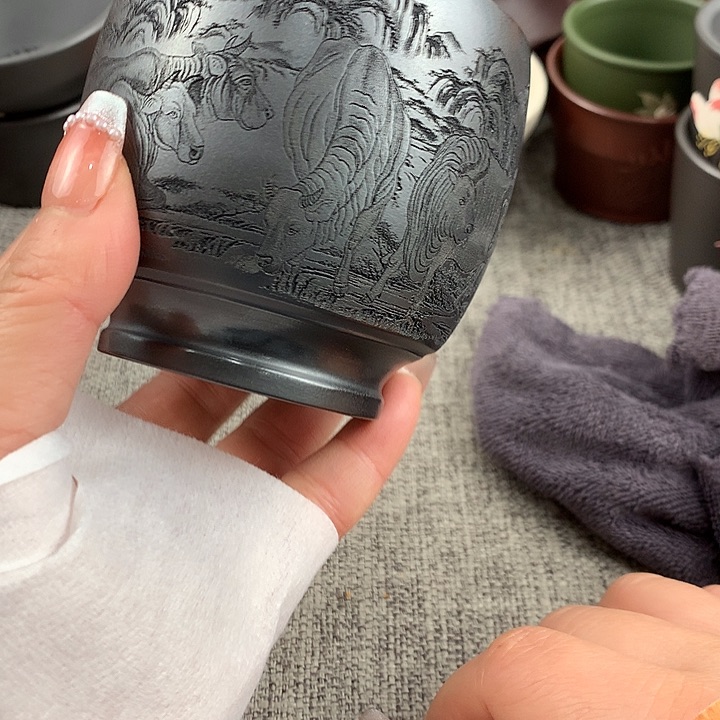 紫砂茶杯高端主人杯