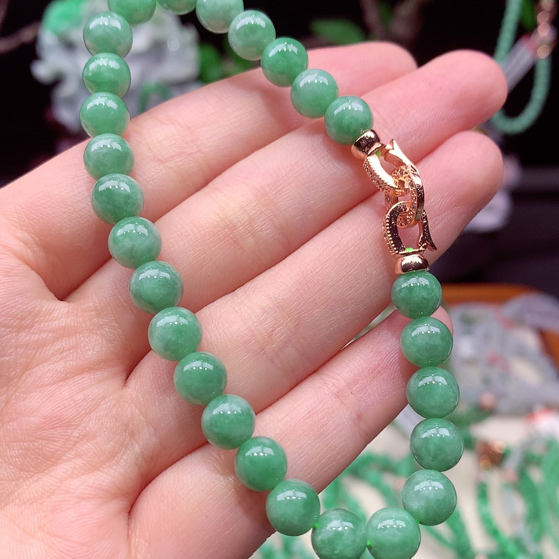 项链未镶嵌翡翠翡翠