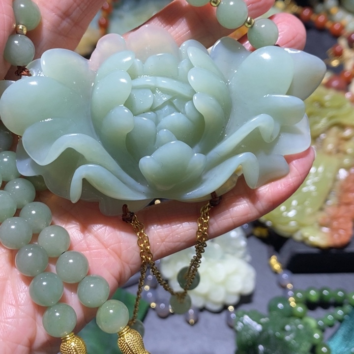 岫玉岫玉吊坠未镶嵌