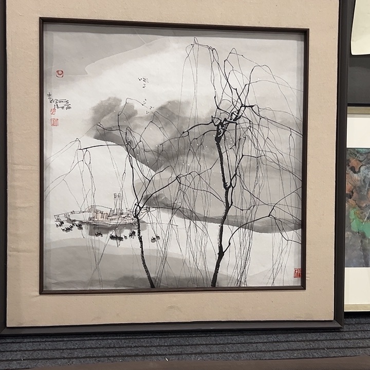 国画正*陆天宁老师山水画作品