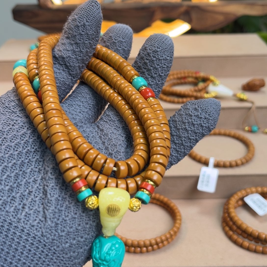 橄榄核手串/手链@@满配8.0脖挂33