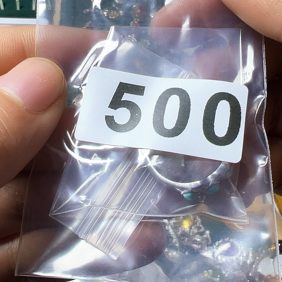 石英质玉戒指银S925镶嵌啾***社