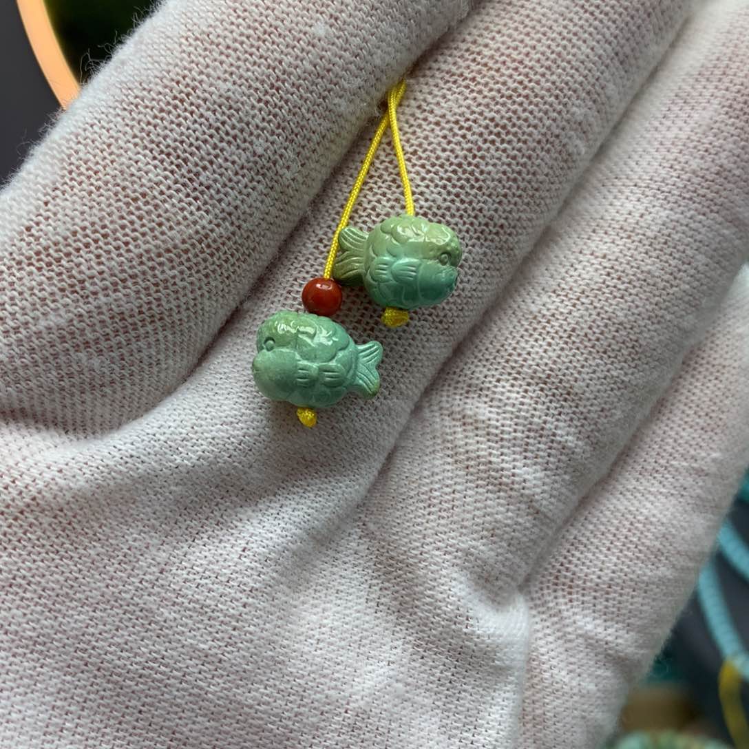 绿松石挂件未镶嵌