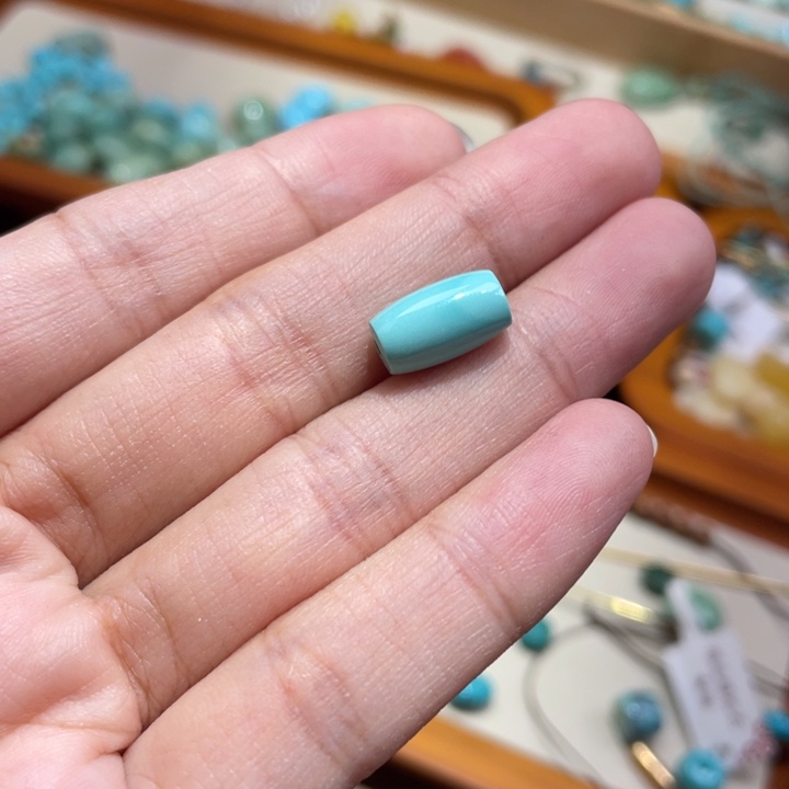 绿松石单珠未镶嵌