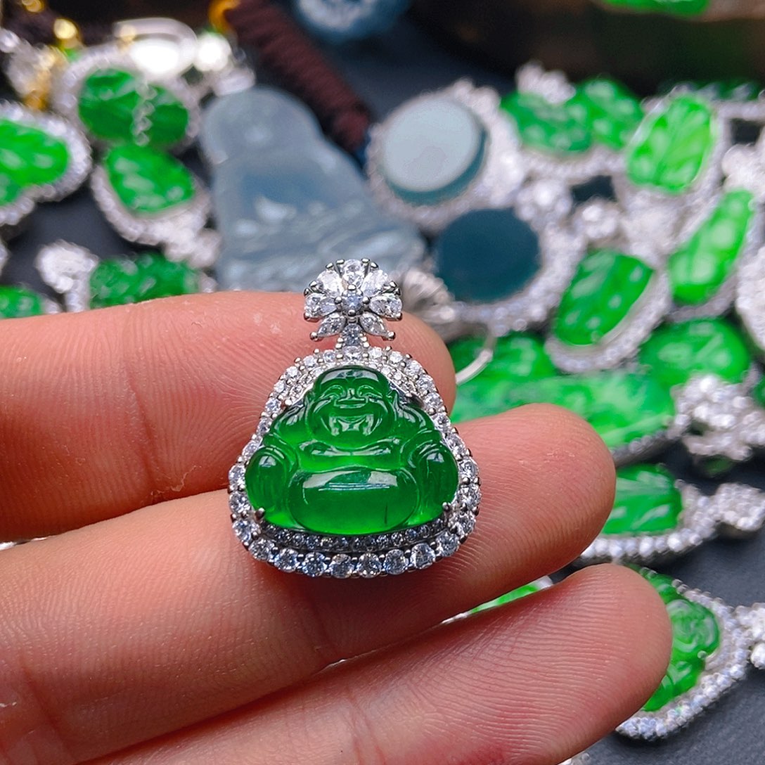 翡翠吊坠(不含链)未镶嵌340吊坠