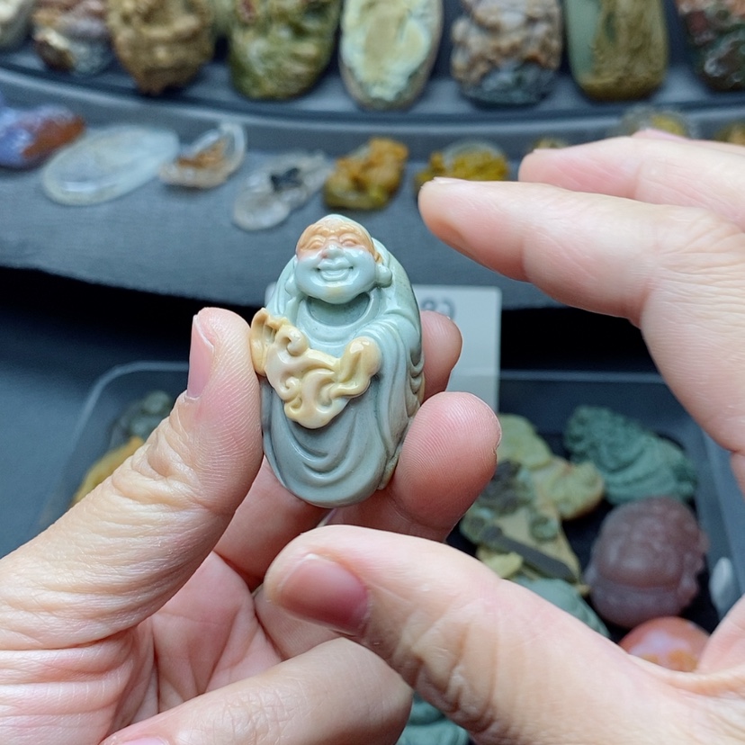 【闪购商品】定制石英质玉吊坠未镶嵌