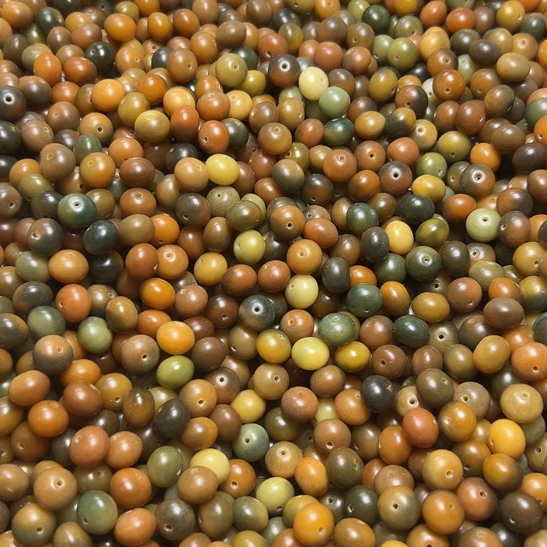 菩提根/象牙果吊坠卡13炫彩敦煌120颗