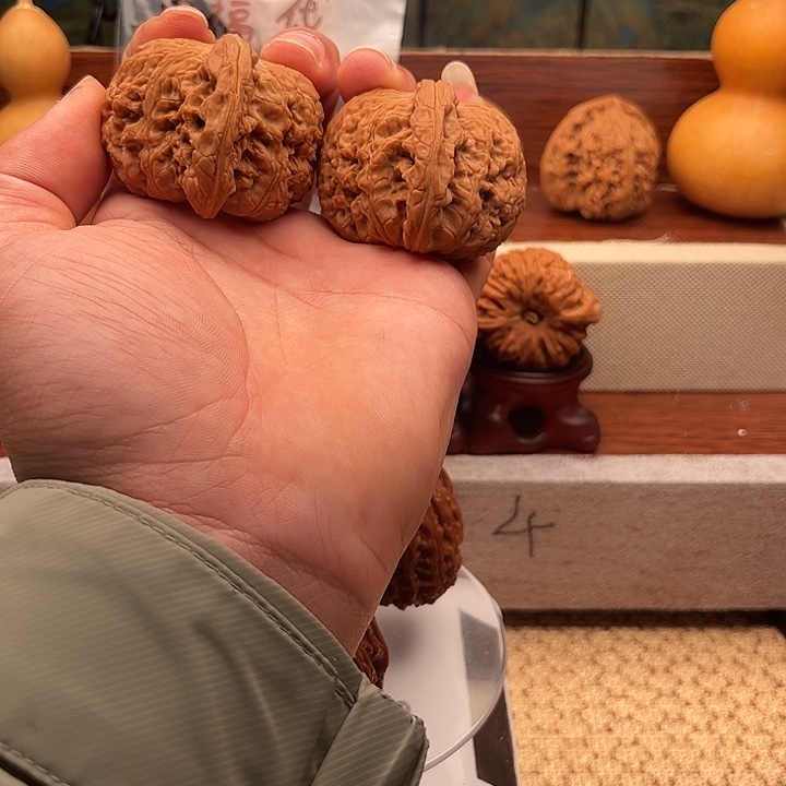 把件文玩核桃48南疆石