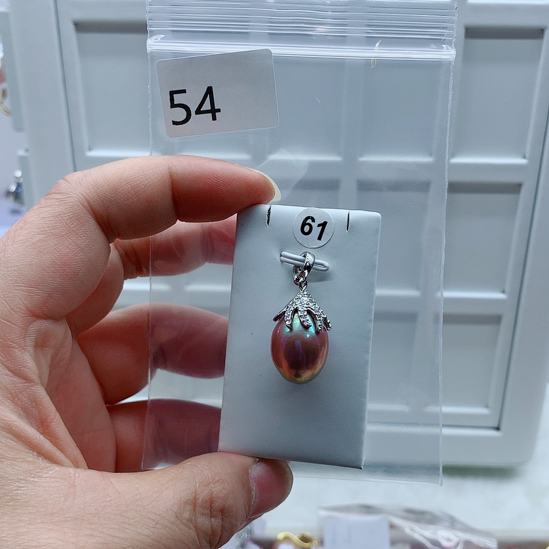 淡水珍珠吊坠(不含链)合金