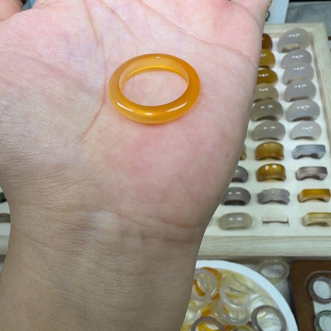 未镶嵌戒指玛瑙/玉髓883港19