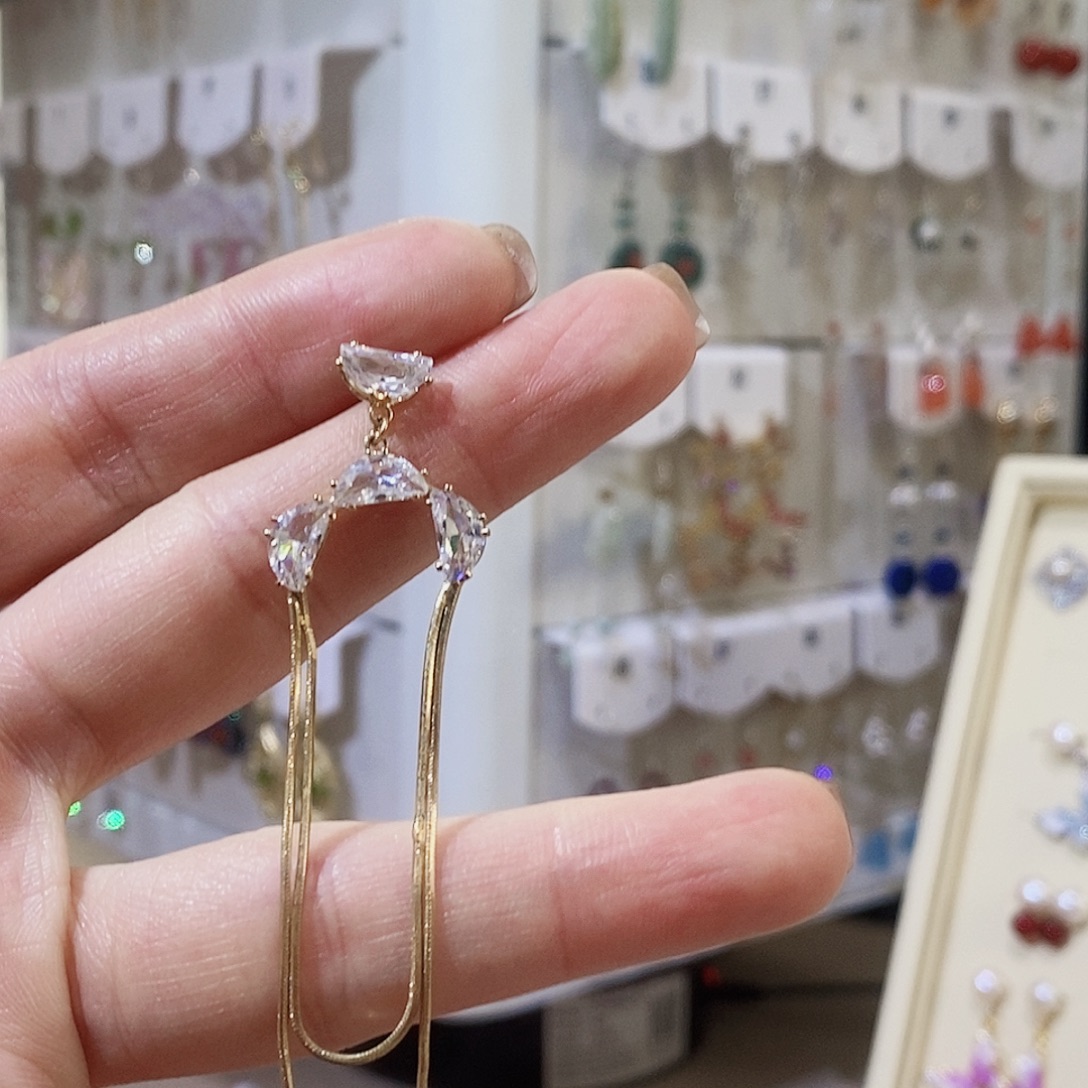 耳饰淡水珍珠银S925镶嵌