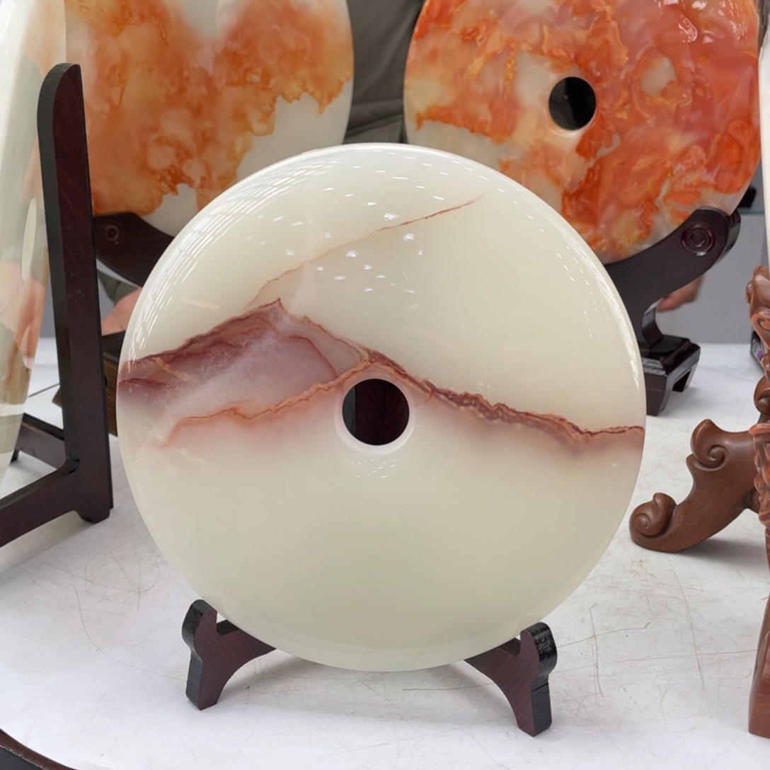 砖雕于*20 cm平安扣精美摆件