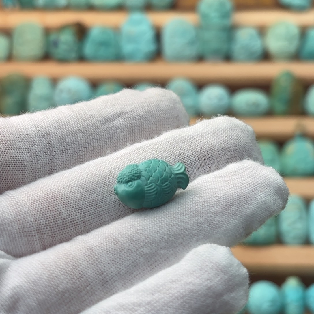 绿松石未镶嵌配饰