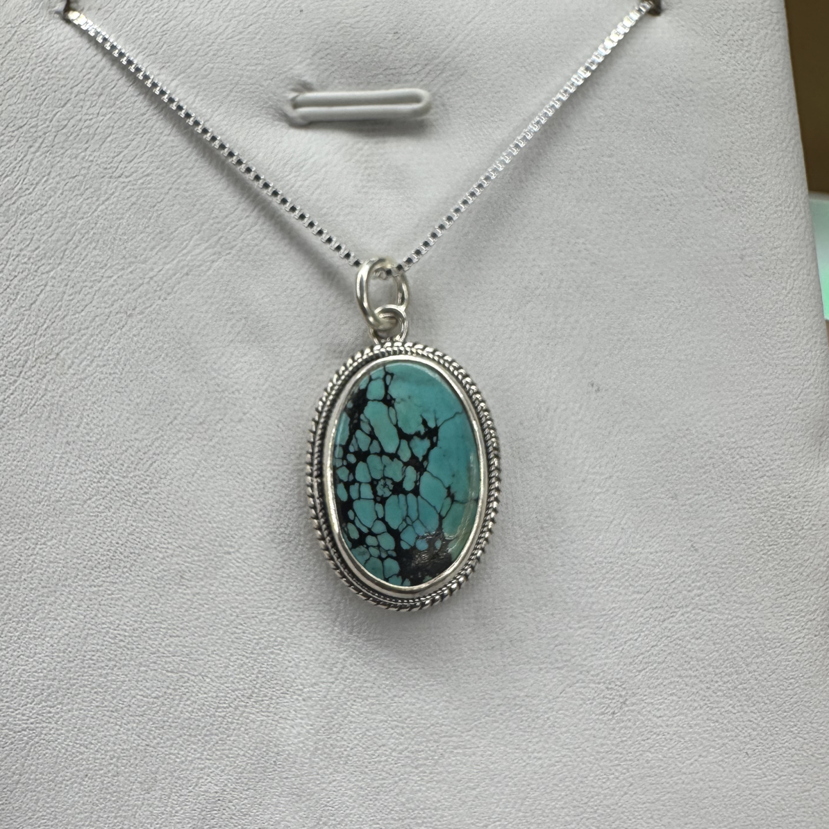 925银银制品 925银吊坠石头随机发