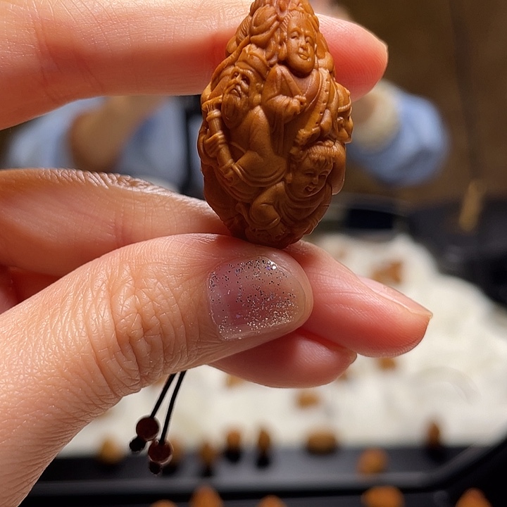 橄榄核吊坠橄榄核