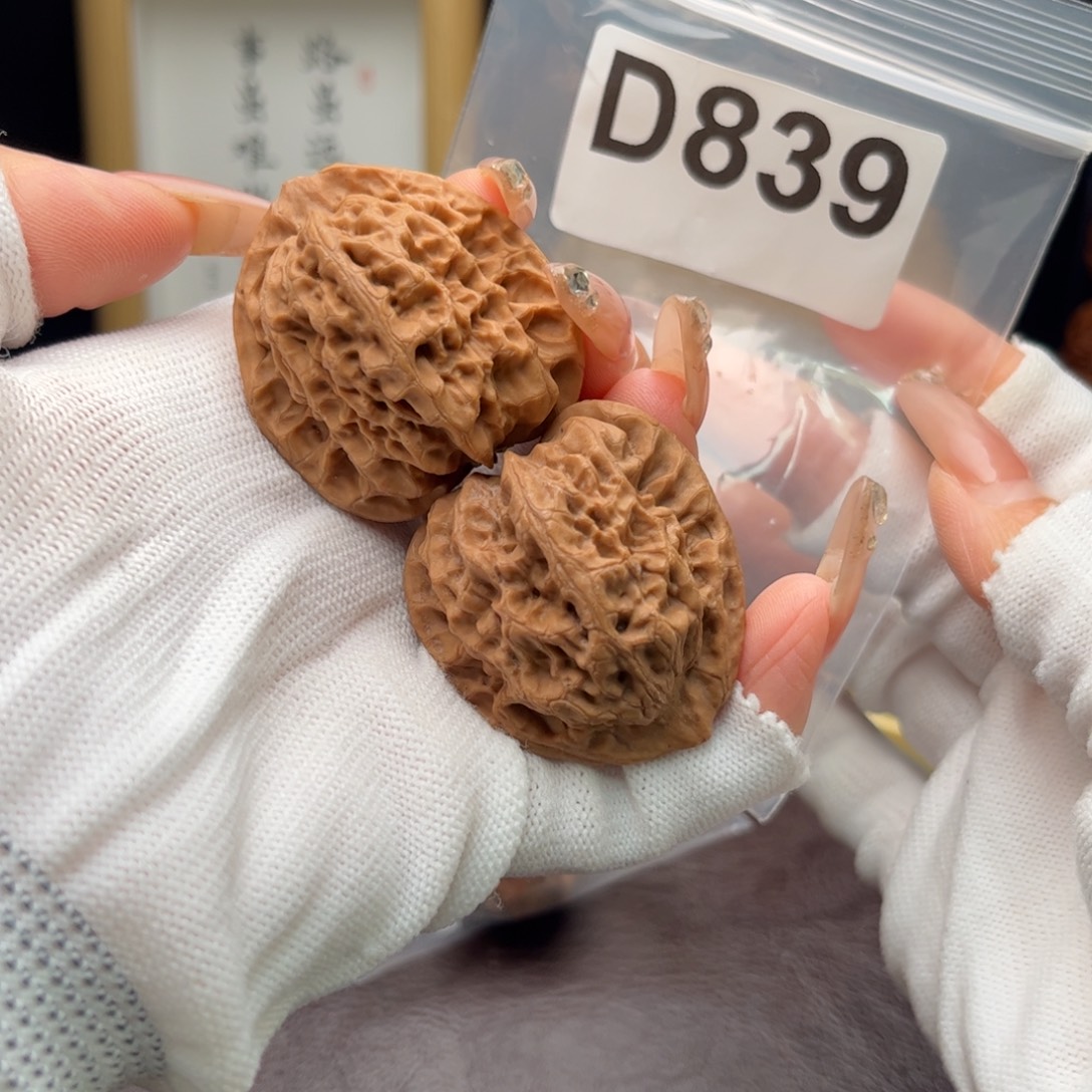 把件文玩核桃38佛度d839