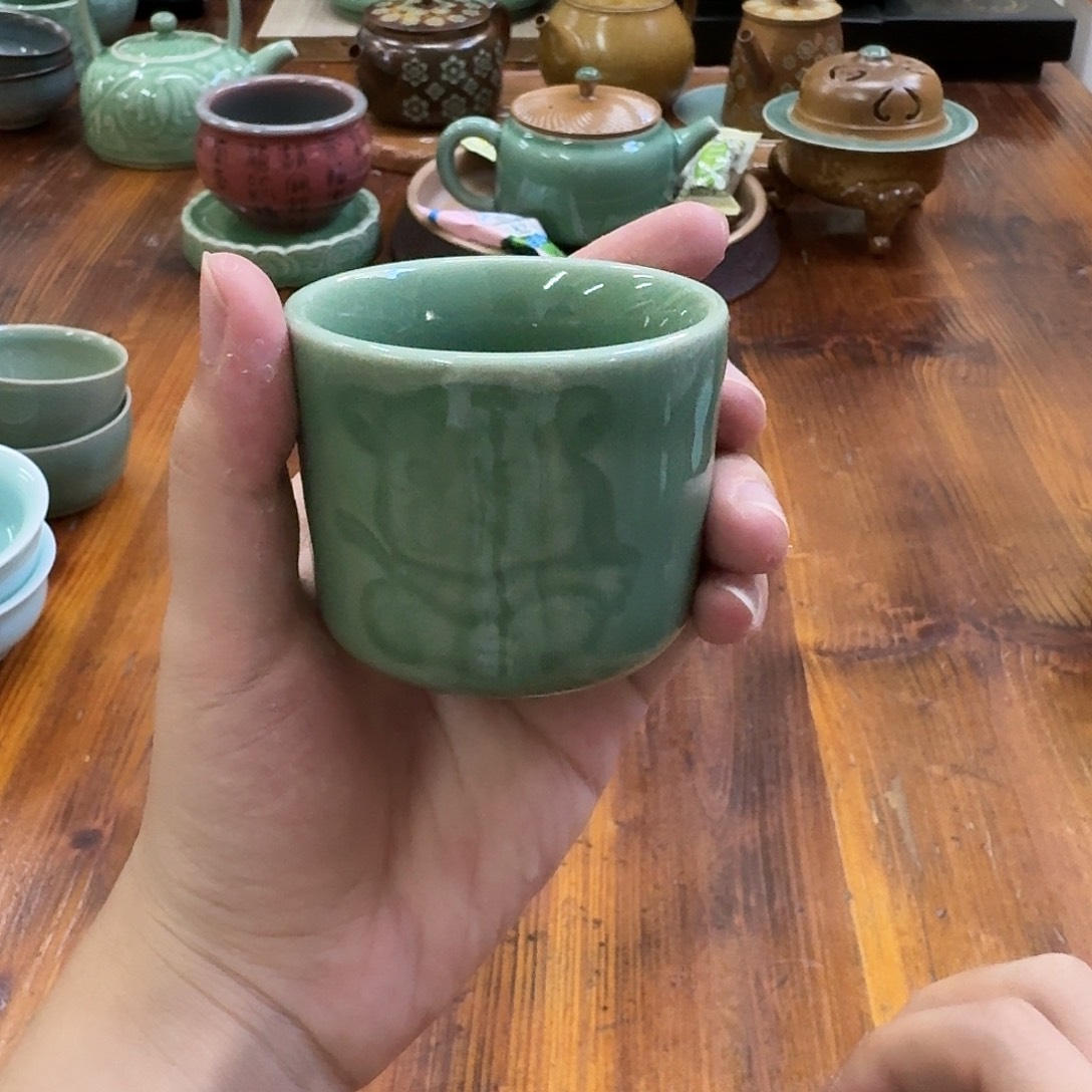 小仲青瓷茶器微瑕6933