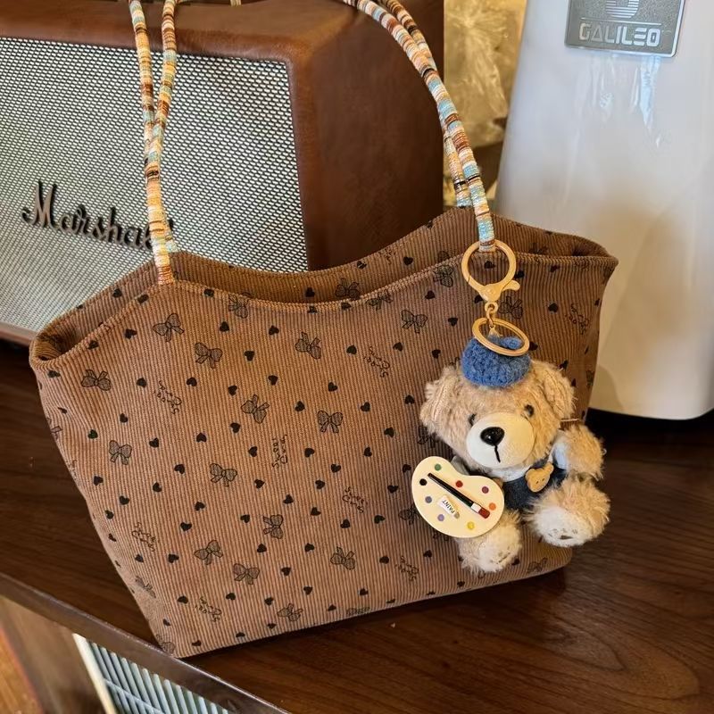 美拉德复古包包大容量2025新款单肩时尚百搭腋下通勤外出托特包R