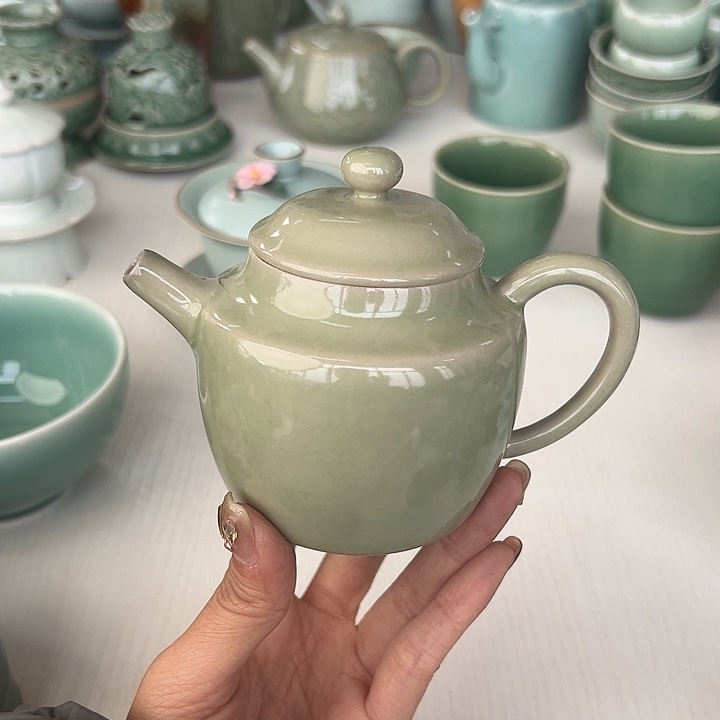 小米茶器龙泉青瓷