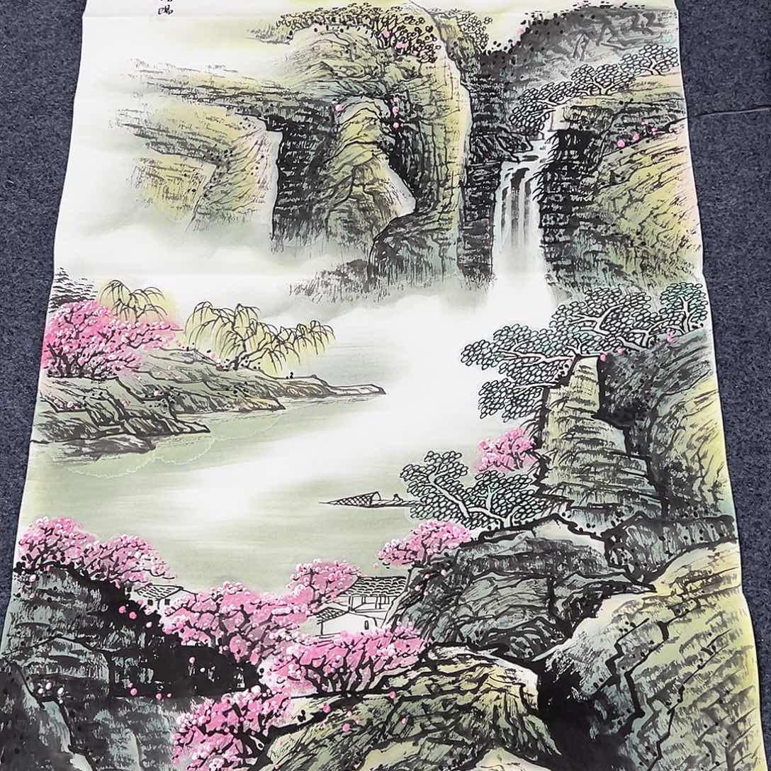 国画事事顺心如意万事如意