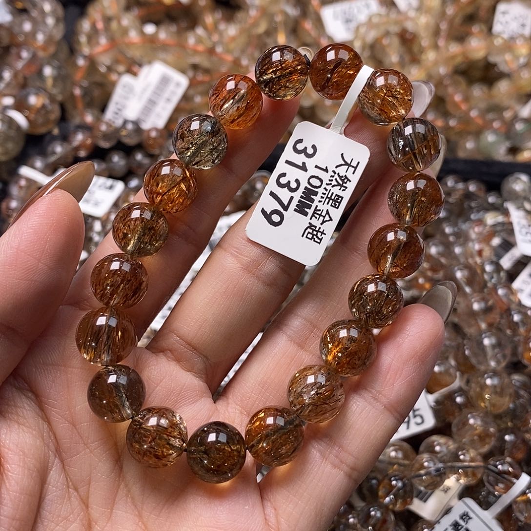 水晶未镶嵌手链水