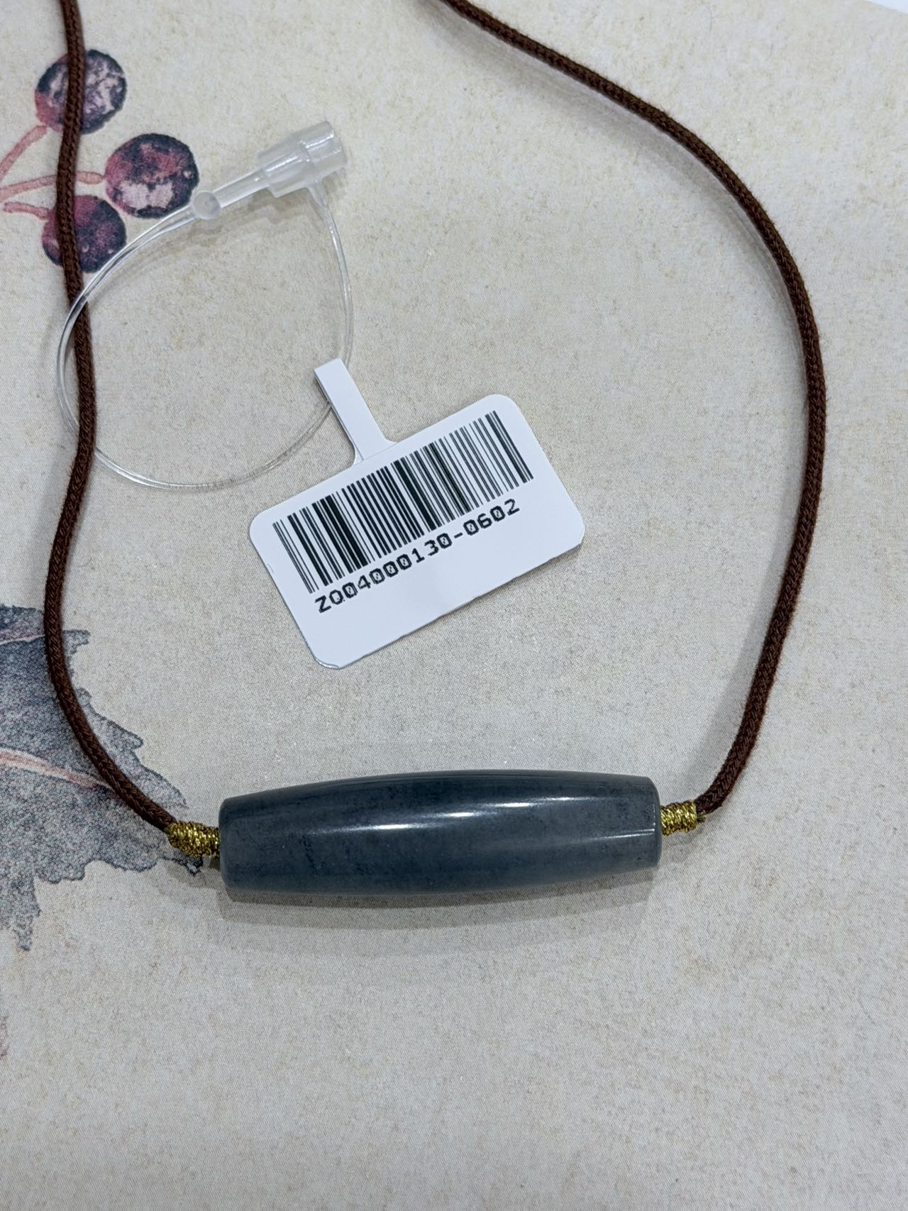  【吉玉0130-0602】新疆和田玉青花勒子吊坠