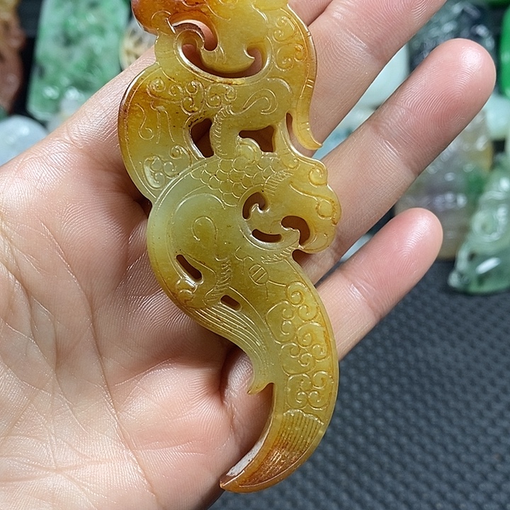 吊坠紫金钵盂菩提