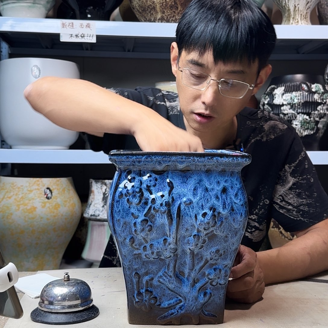 20@24 紫砂花盆尺寸