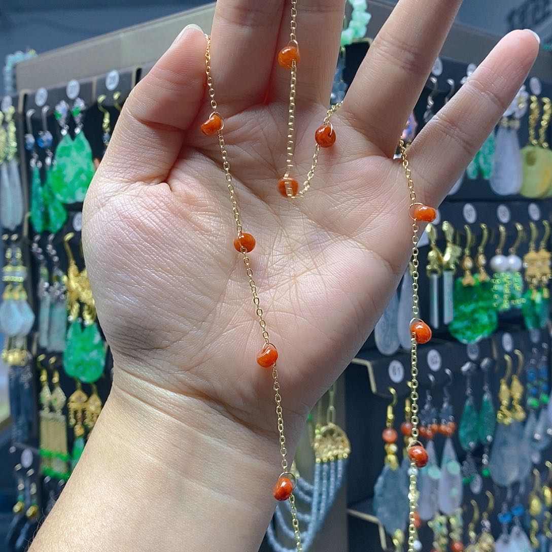 未镶嵌翡翠耳饰翡翠